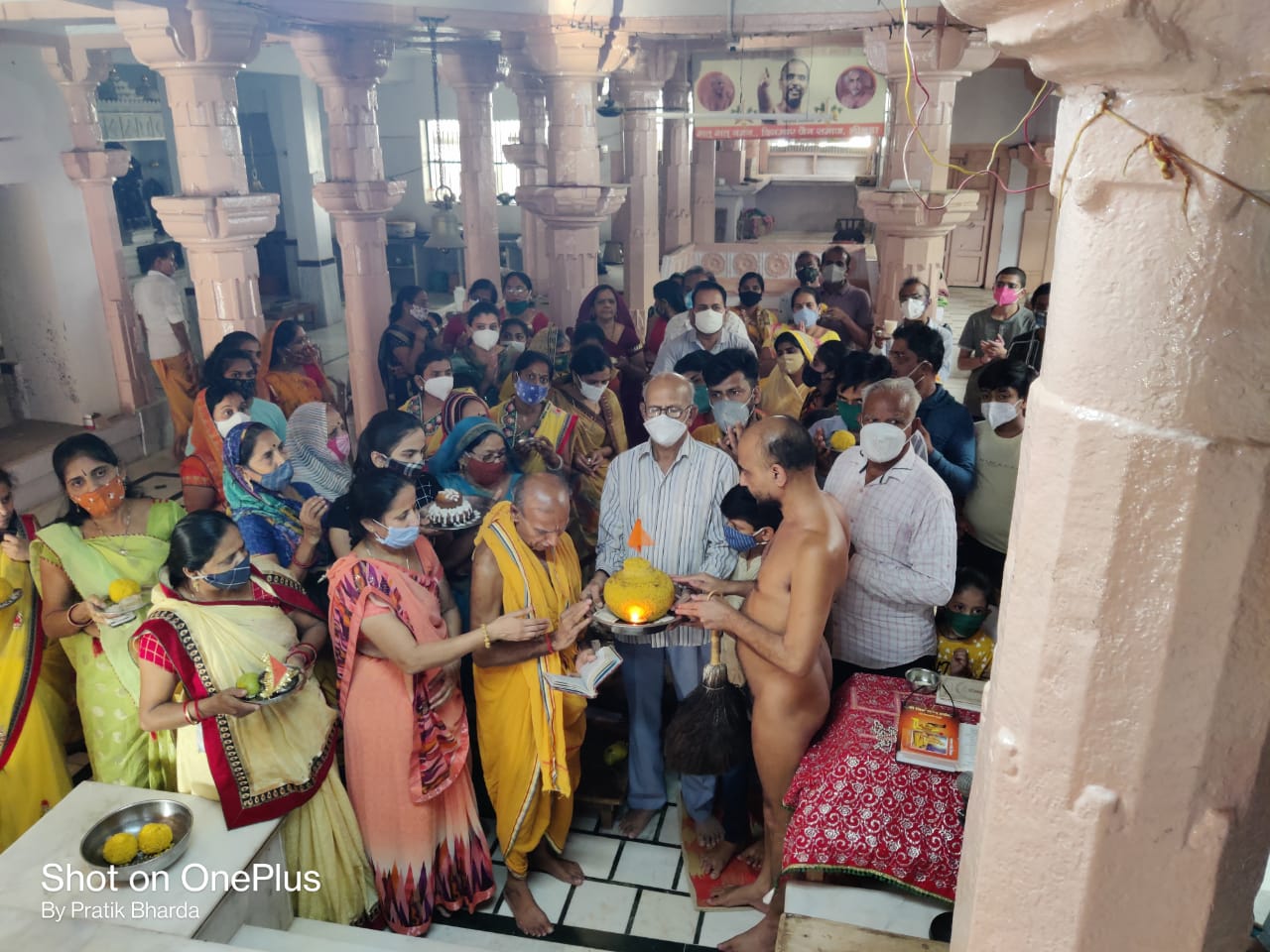भगवान की भक्ति करते समय भाव शुद्ध हाे ताे कर्माें की निर्जरा हाेती है – मुनि पूज्य सागर महाराज